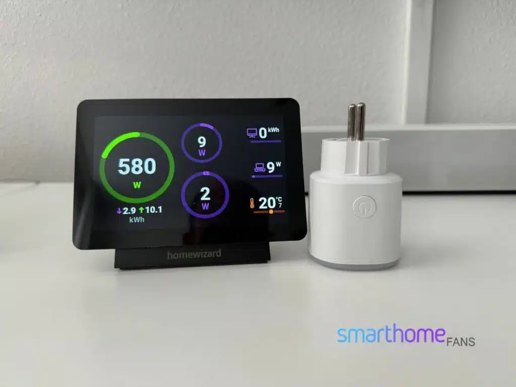 HomeWizard Energy Display Smarthomefans - formaat