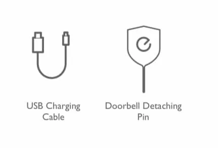 Eufy deurbel opladen - benodigdheden