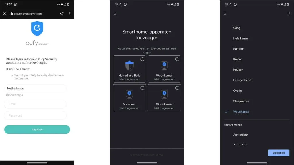 eufy google home