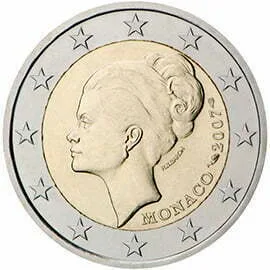 Photography of commemorative Euro coins