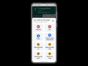 Google Maps meldingen