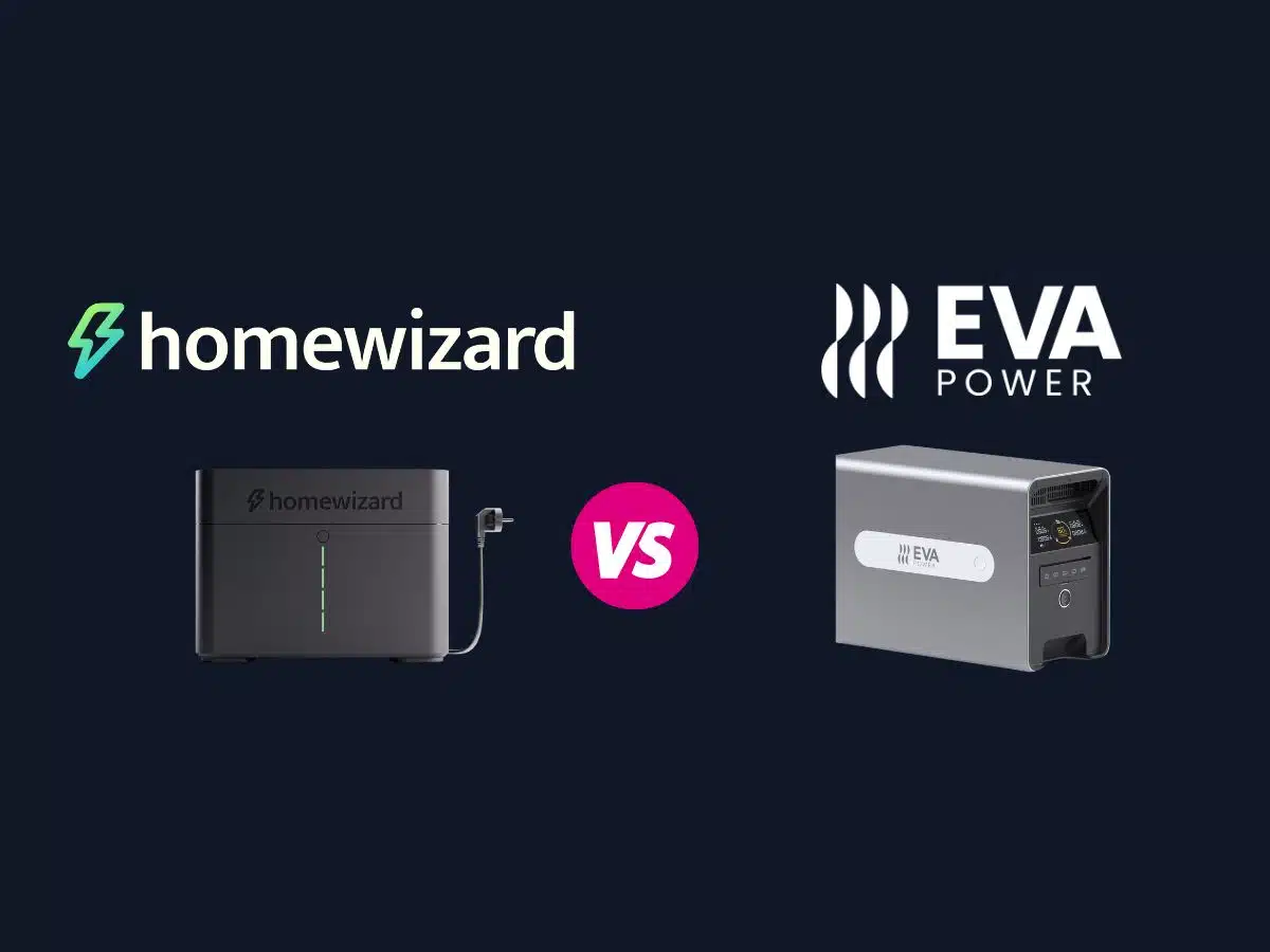 HomeWizard plug-in battery vs Evapower thuisbatterij