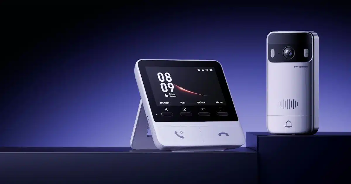 SwitchBot Smart Video Doorbell: deurbel met schermpje